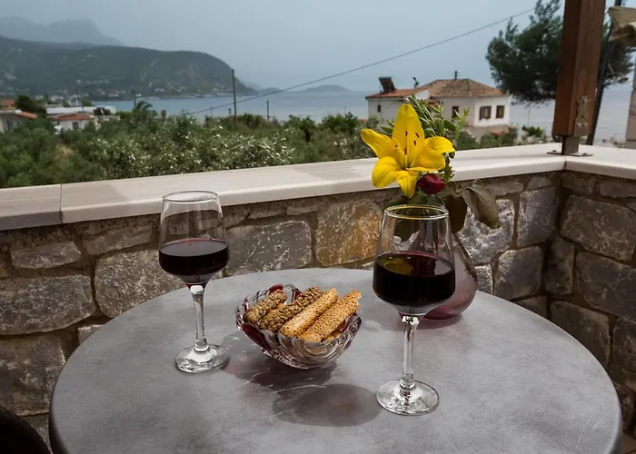 别墅 Pleiades Seaside Residences In Mani 圣尼古拉奥斯